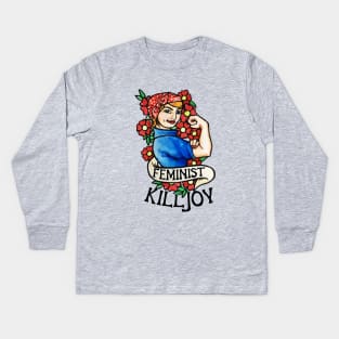 Feminist Killjoy Kids Long Sleeve T-Shirt